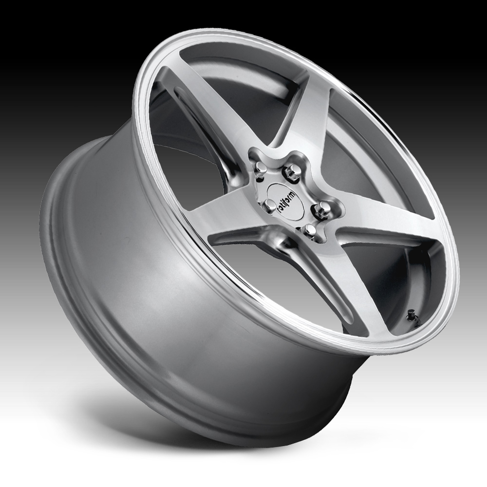 Rotiform WGR R147 Gloss Silver Custom Wheels Rims WGR R147