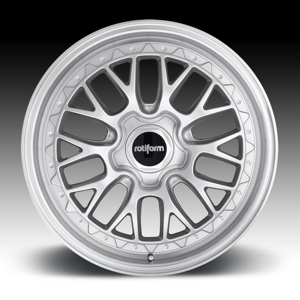 Rotiform Lsr R Gloss Silver Custom Wheels Rims Lsr R