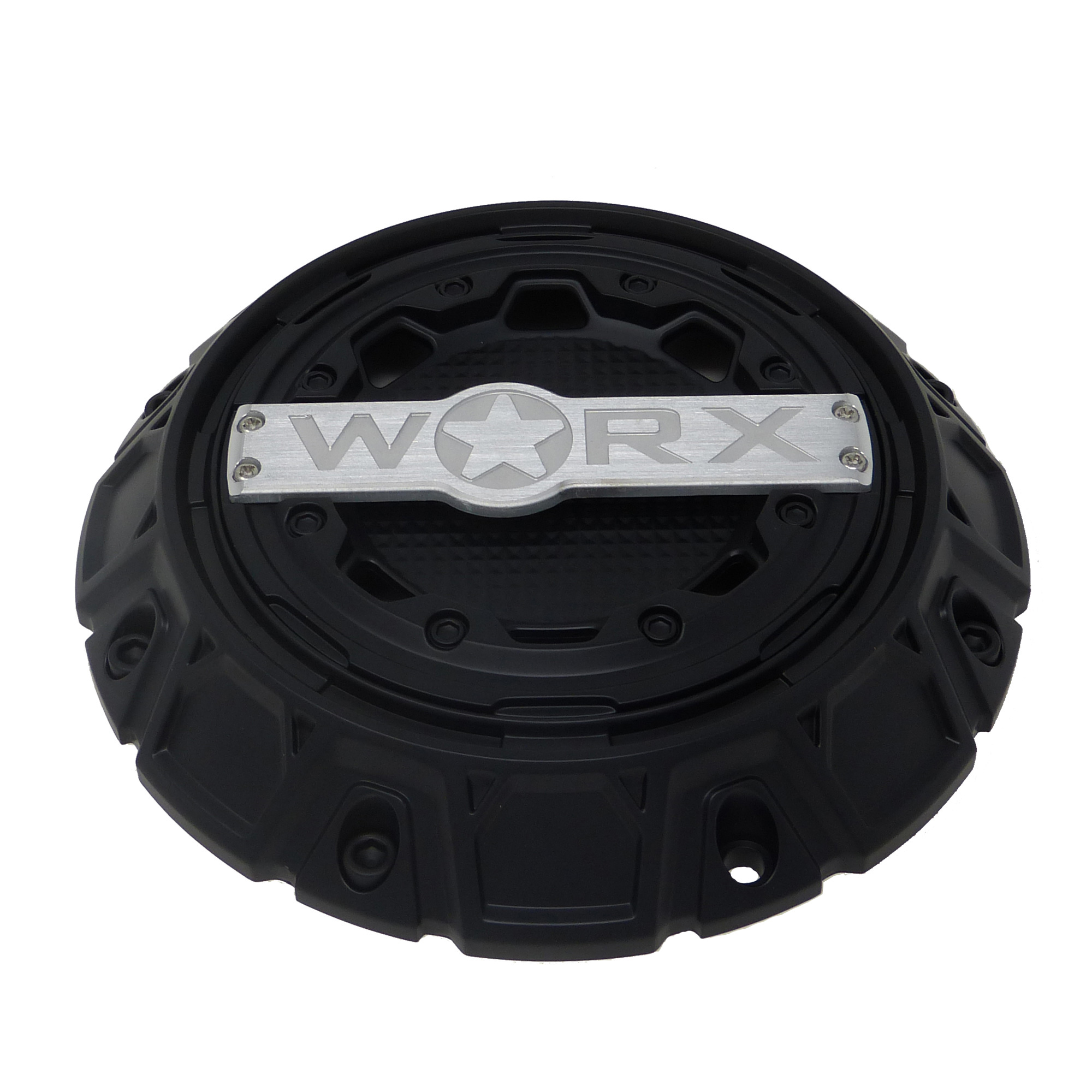 WRX 0056SB Worx Alloy Satin Black 5 6 Lug Bolt On Center Cap