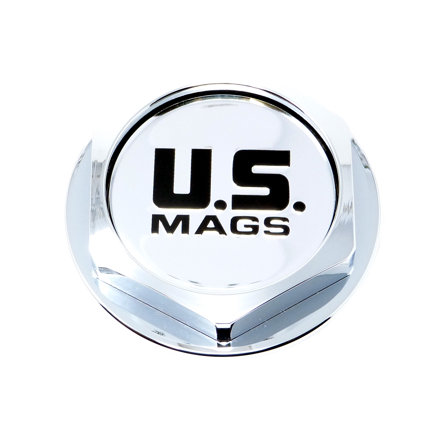 US Mags Standard orders Step Flat Center Caps Brushed Finish