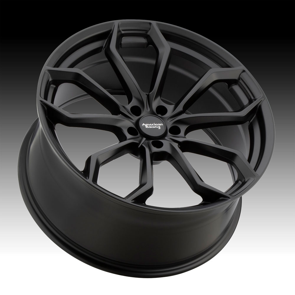 American Racing Ar932 Splitter Satin Black Custom Wheels Rims - Ar932 