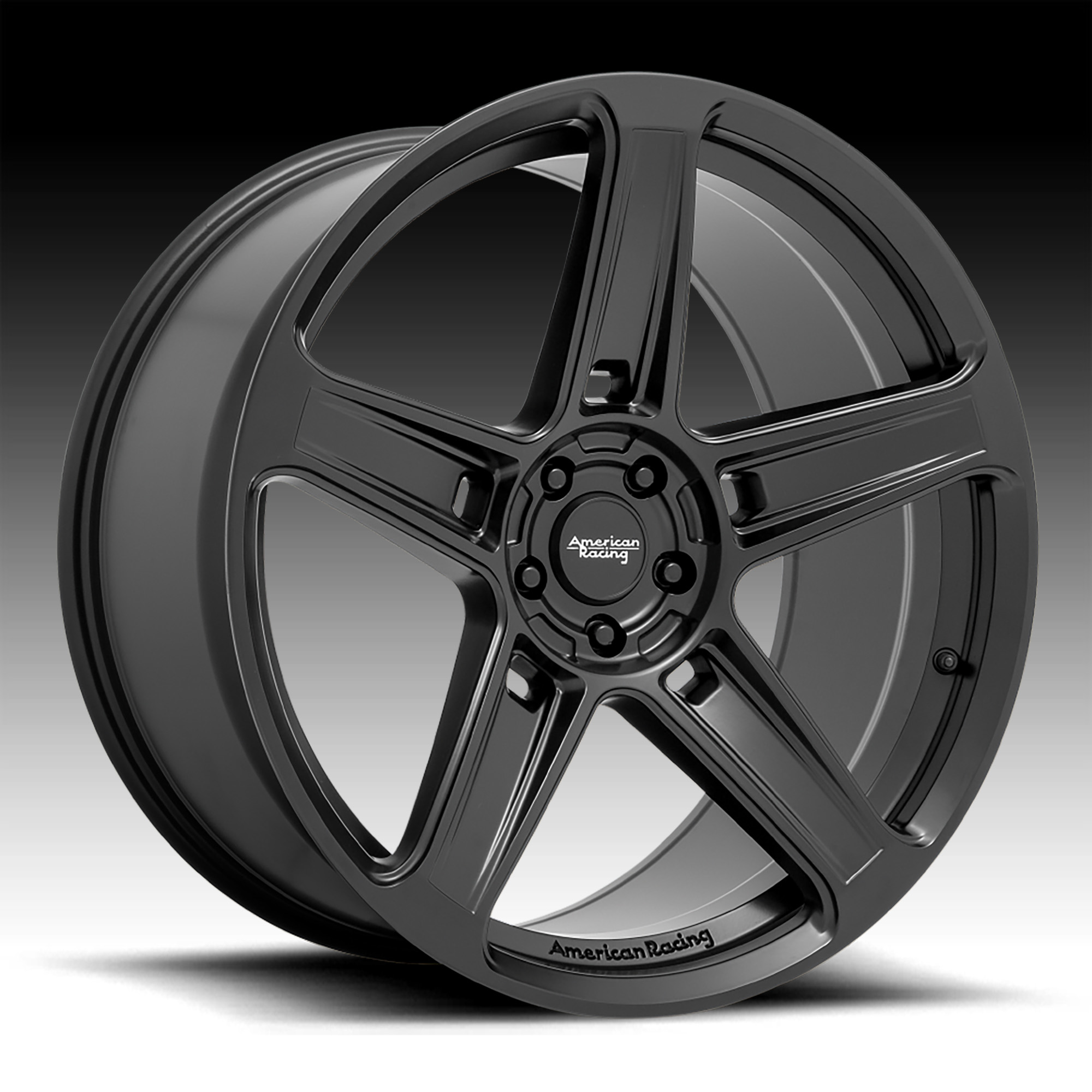 American Racing AR936 Hellion Satin Black Custom Wheels - AR936 ...