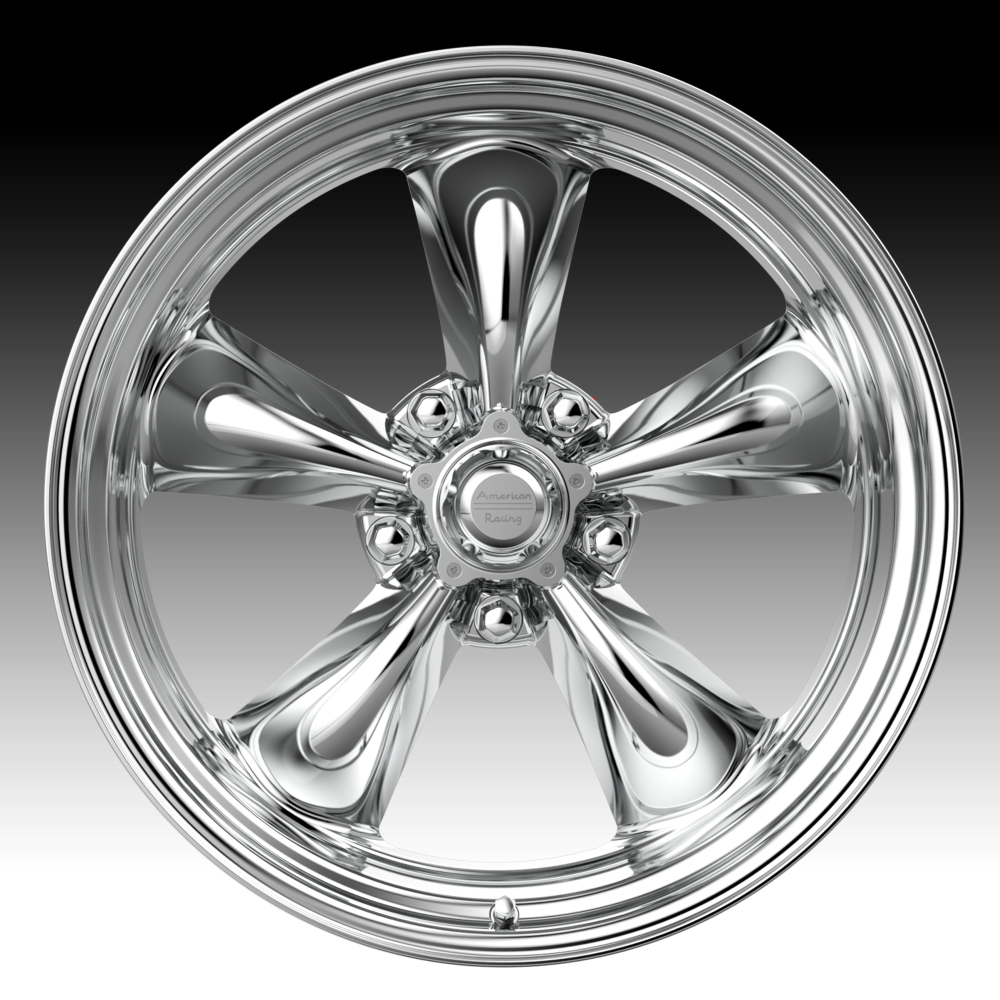 American Racing Torq Thrust® II VN515 515 1-PC Polished Custom Rims ...