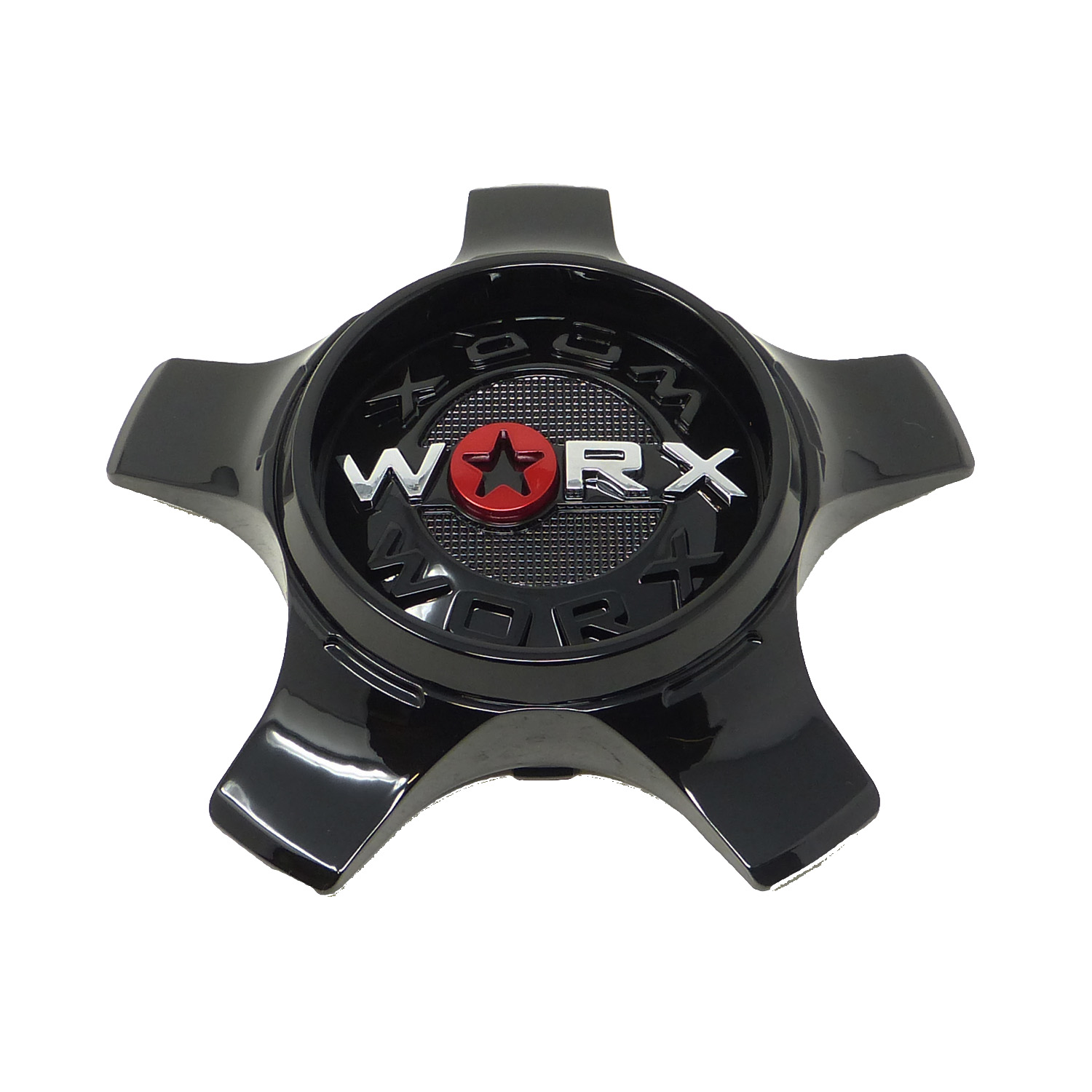 CAP WX 5H BR21 Worx Alloy Gloss Black Center Cap CAP WX 5H