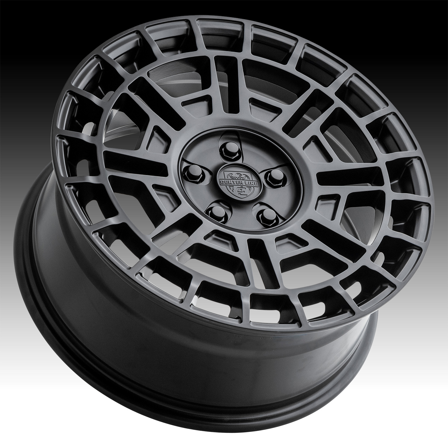 Center Line 849SB Pangea Satin Black Custom Wheels Rims - 849SB ...