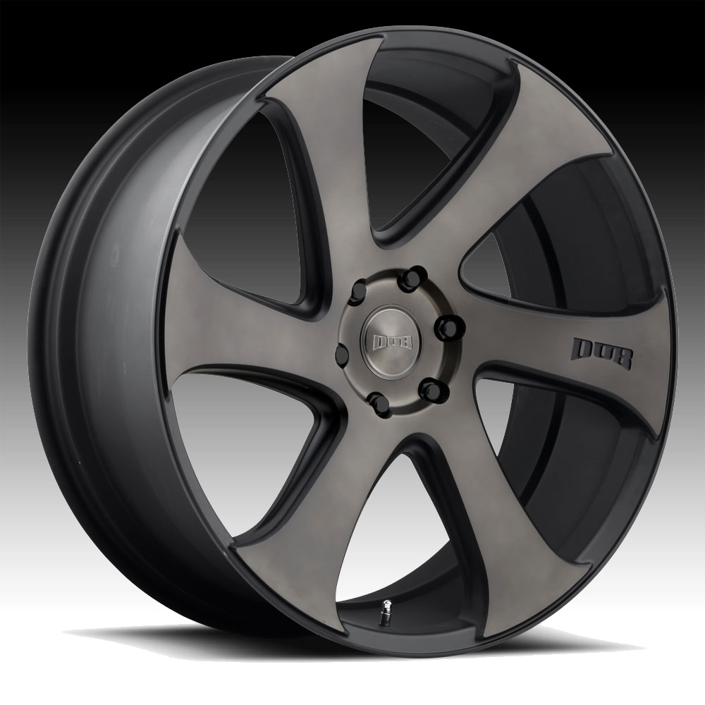 Dub Swerv S137 Machined Black DDT Custom Wheels Rims - S137 / Swerv ...