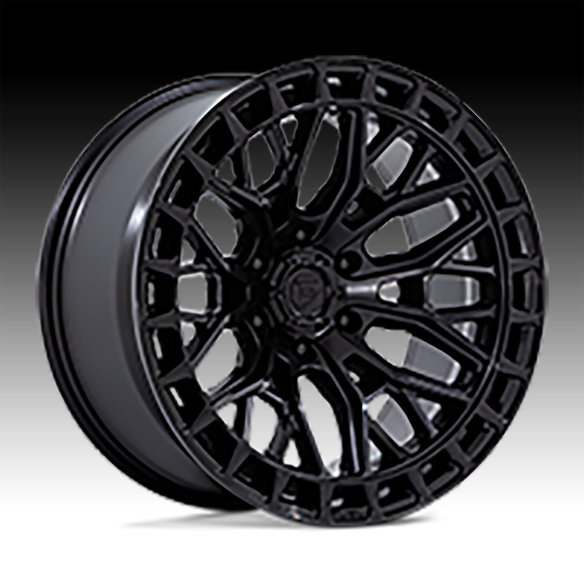 Fuel Sigma FC869MB Blackout Custom Truck Wheels - Sigma / FC869MB ...