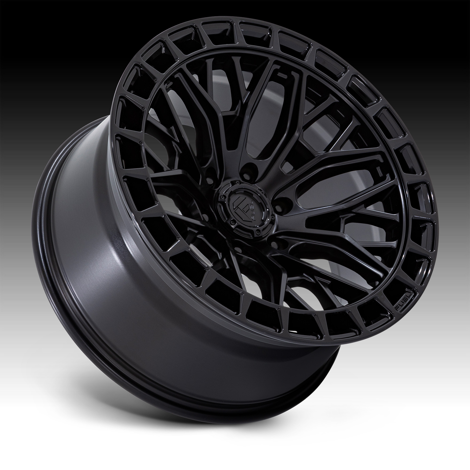 Fuel Sigma FC869MB Blackout Custom Truck Wheels - Sigma / FC869MB ...