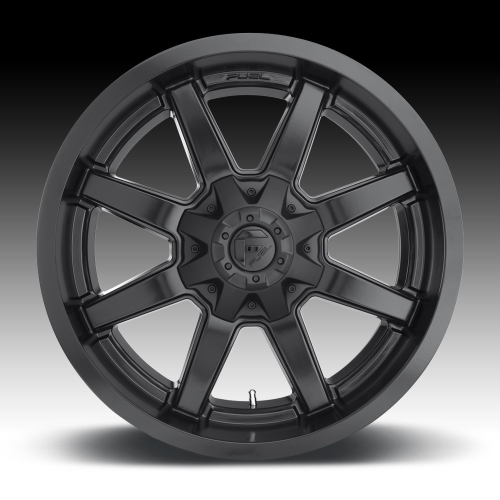 Fuel Maverick D436 Matte Black Custom Wheels Rims - D436 / Maverick ...