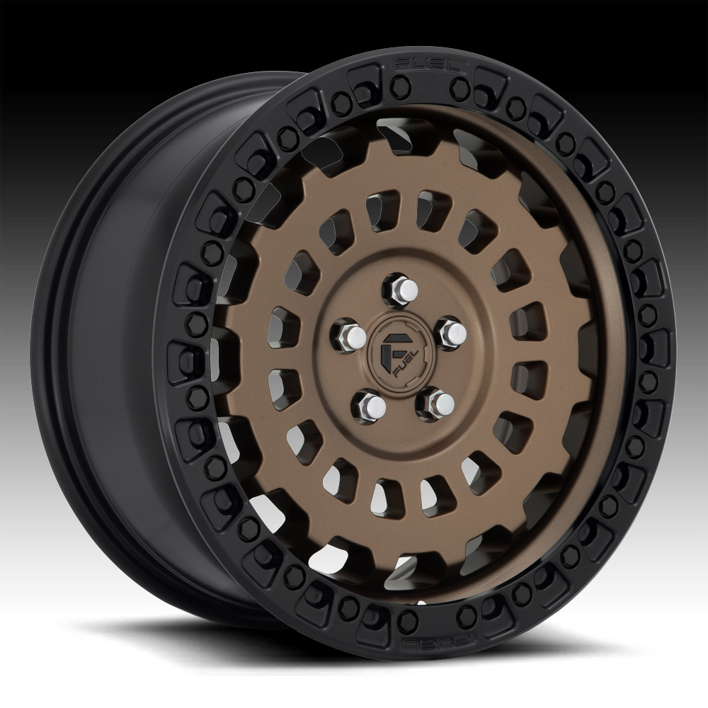 Fuel Zephyr Car D634 Bronze Custom Wheels Rims - D634 / Zephyr Car ...