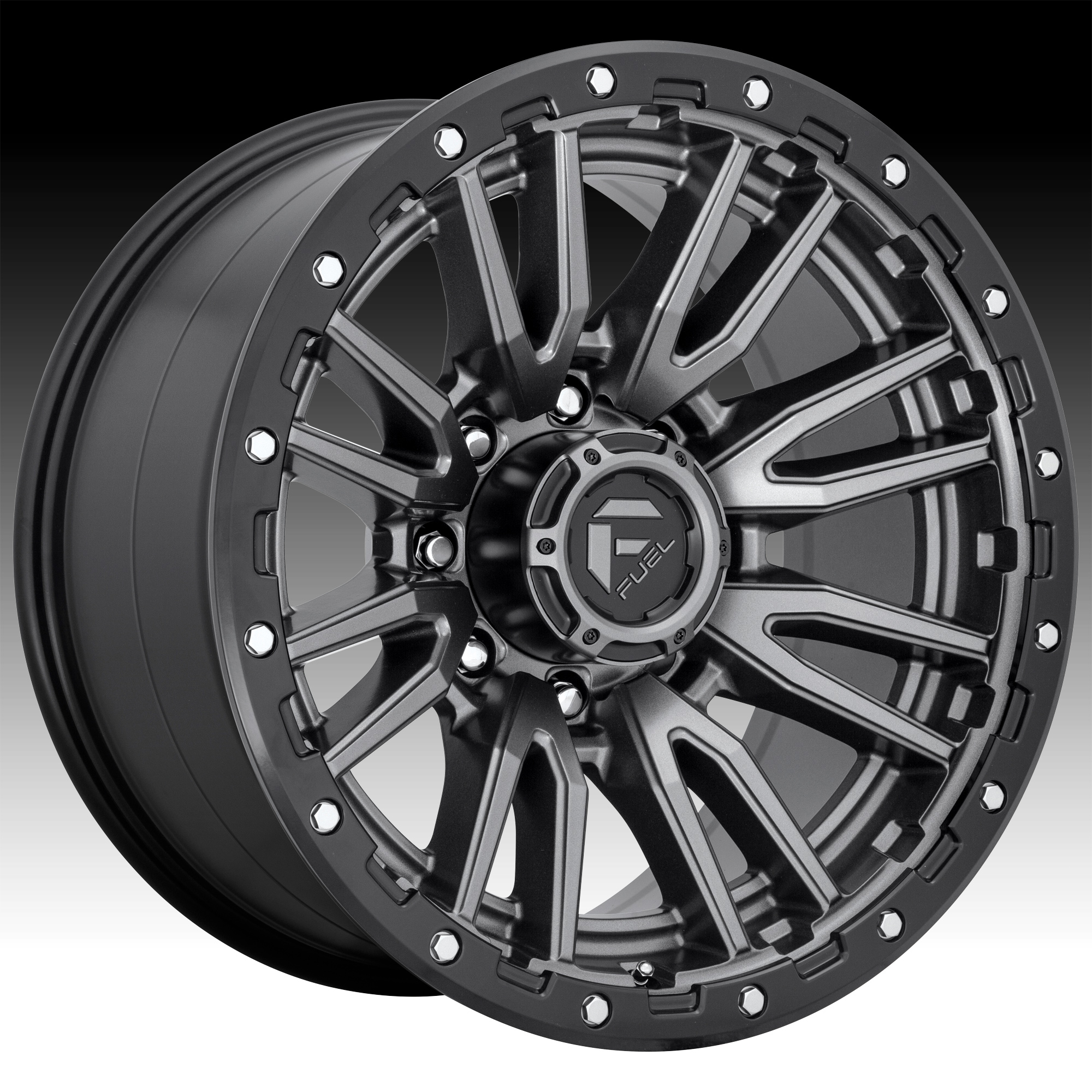 Fuel Rebel D680 Anthracite Custom Wheels Rims - D680 / Rebel - Fuel ...