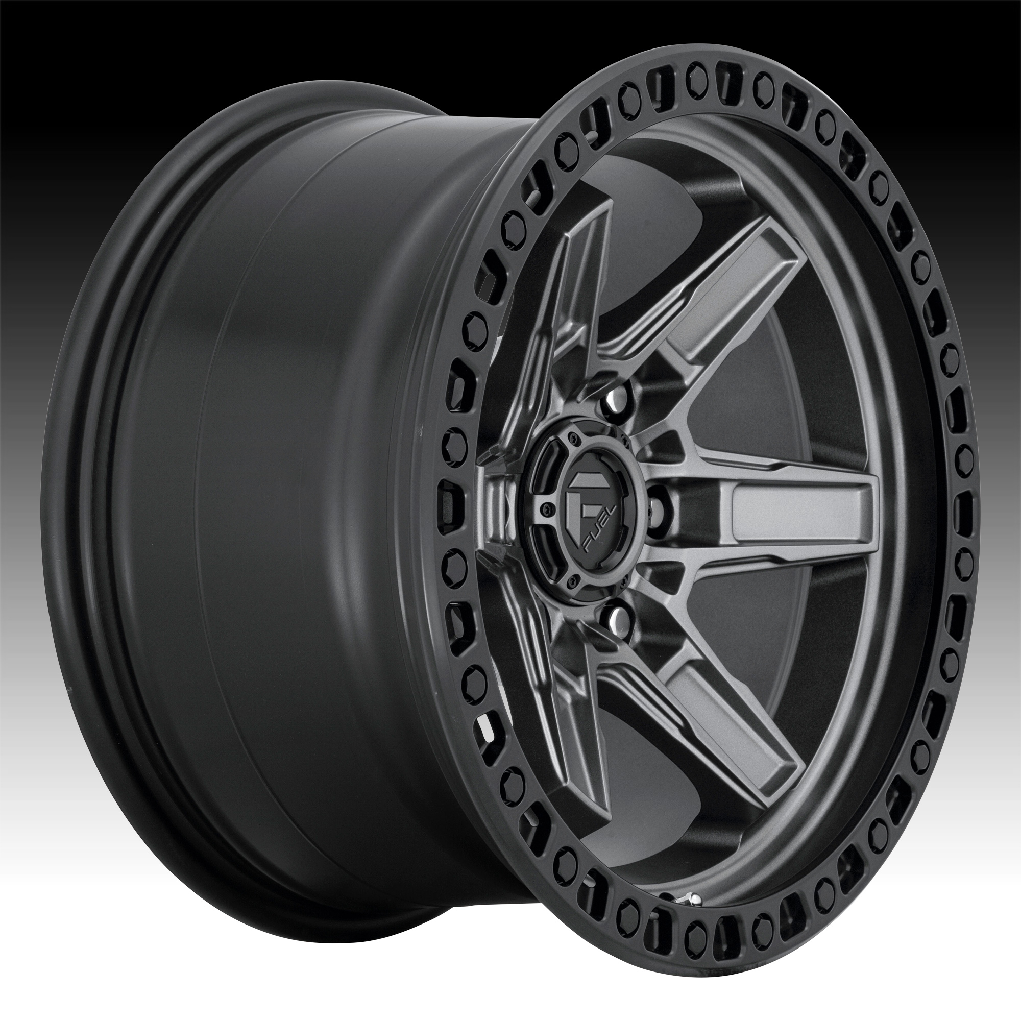 Fuel Kicker 6 D698 Anthracite Custom Wheels Rims - D698 / Kicker 6