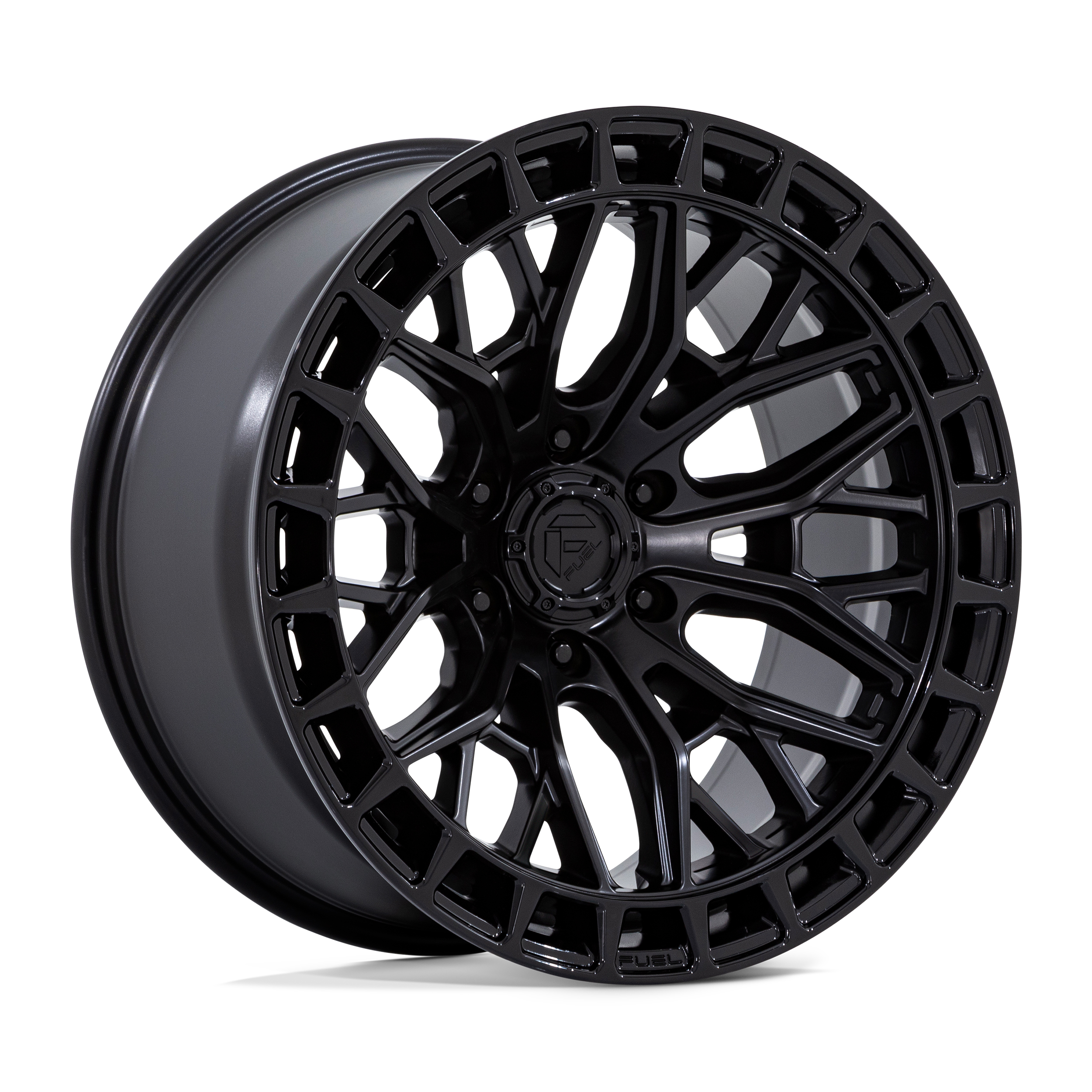 Fuel Sigma FC869MB Blackout Custom Truck Wheels - Sigma / FC869MB ...