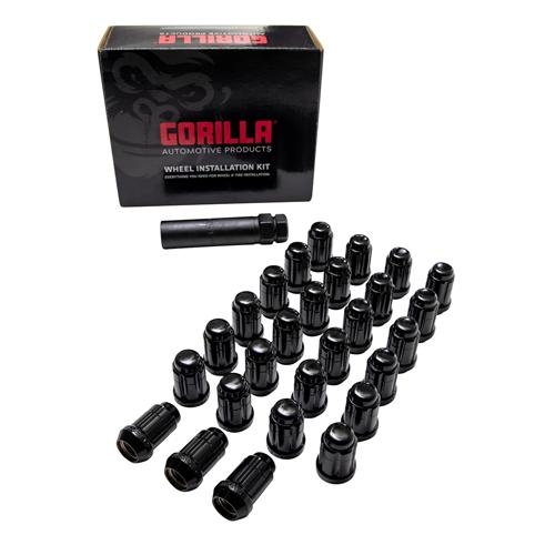 KBRS-12150BGR / Gorilla Black 12x1.5 Spline Kit for Bronco (27 lugs) 1