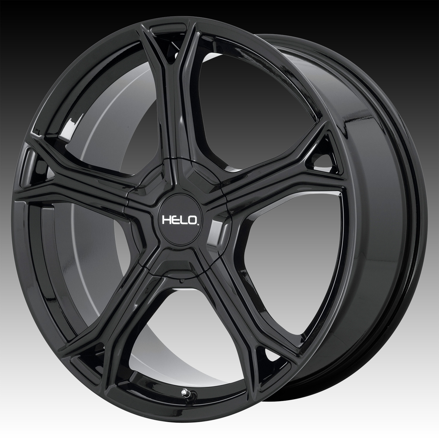 Helo HE915 Gloss Black Custom Wheels Rims - HE915 - Helo Custom Wheels ...