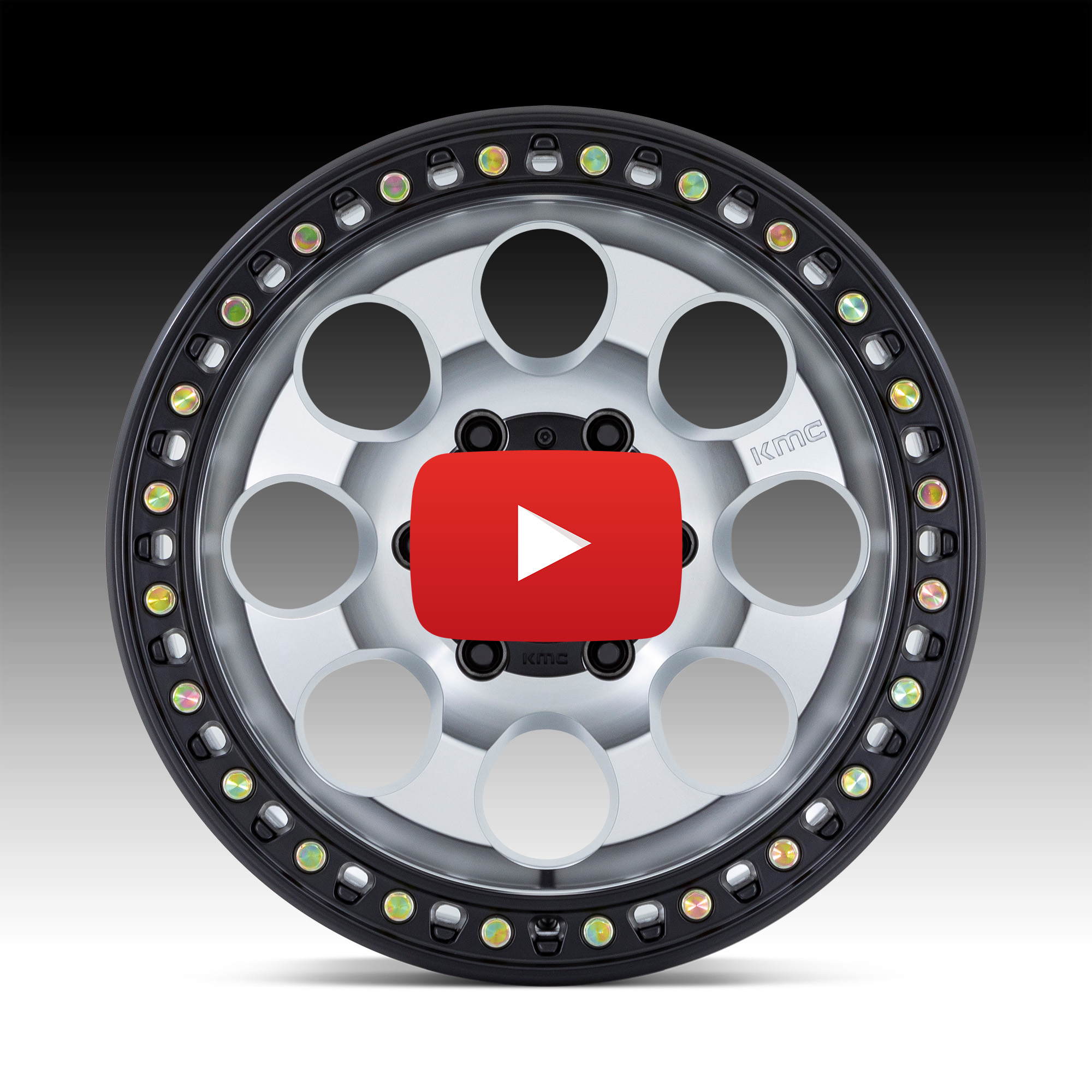 KMC KM550 Riot SBL Machined Custom Truck Wheels - KM550 / Riot SBL ...