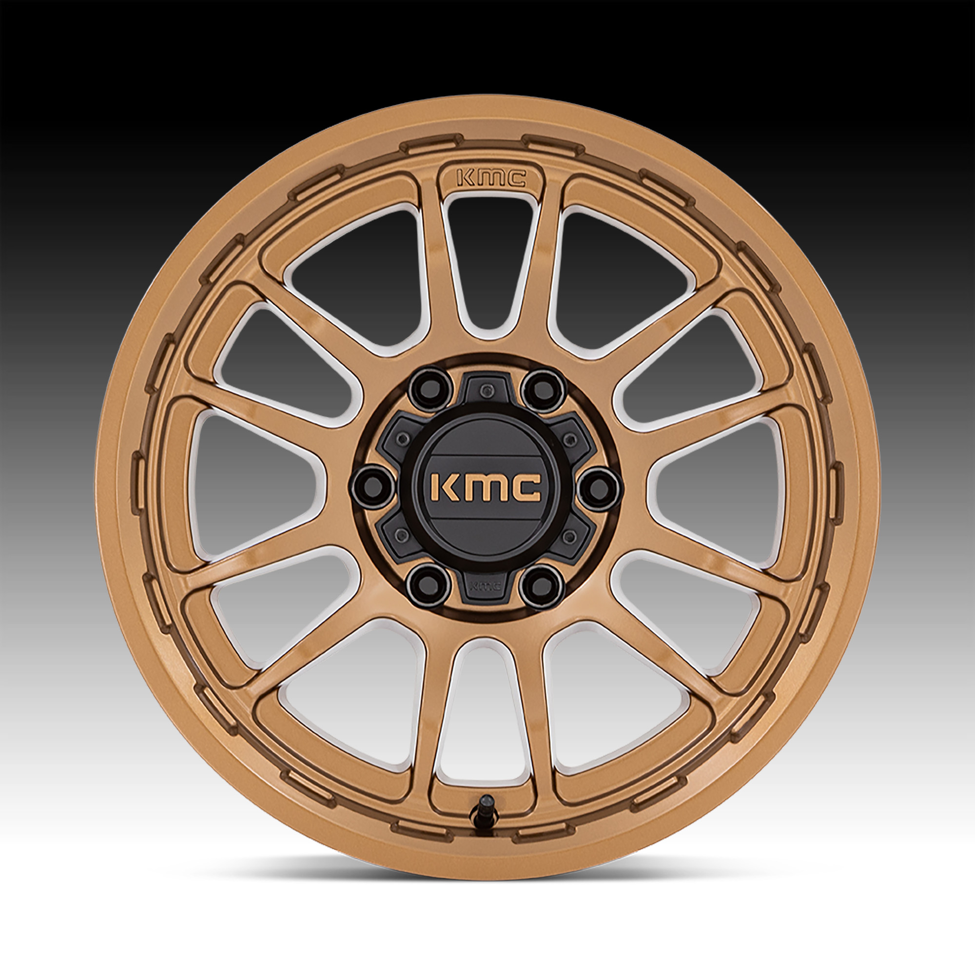 KMC KM727 Wrath Matte Bronze Custom Truck Wheels - KM727 / Wrath - KMC ...