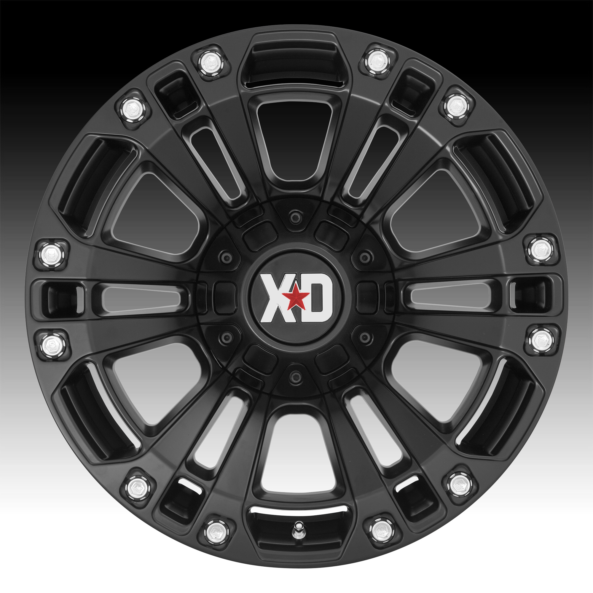 Kmc Xd Series Xd Monster Satin Black Custom Wheels Rims Xd Monster Xd Series By