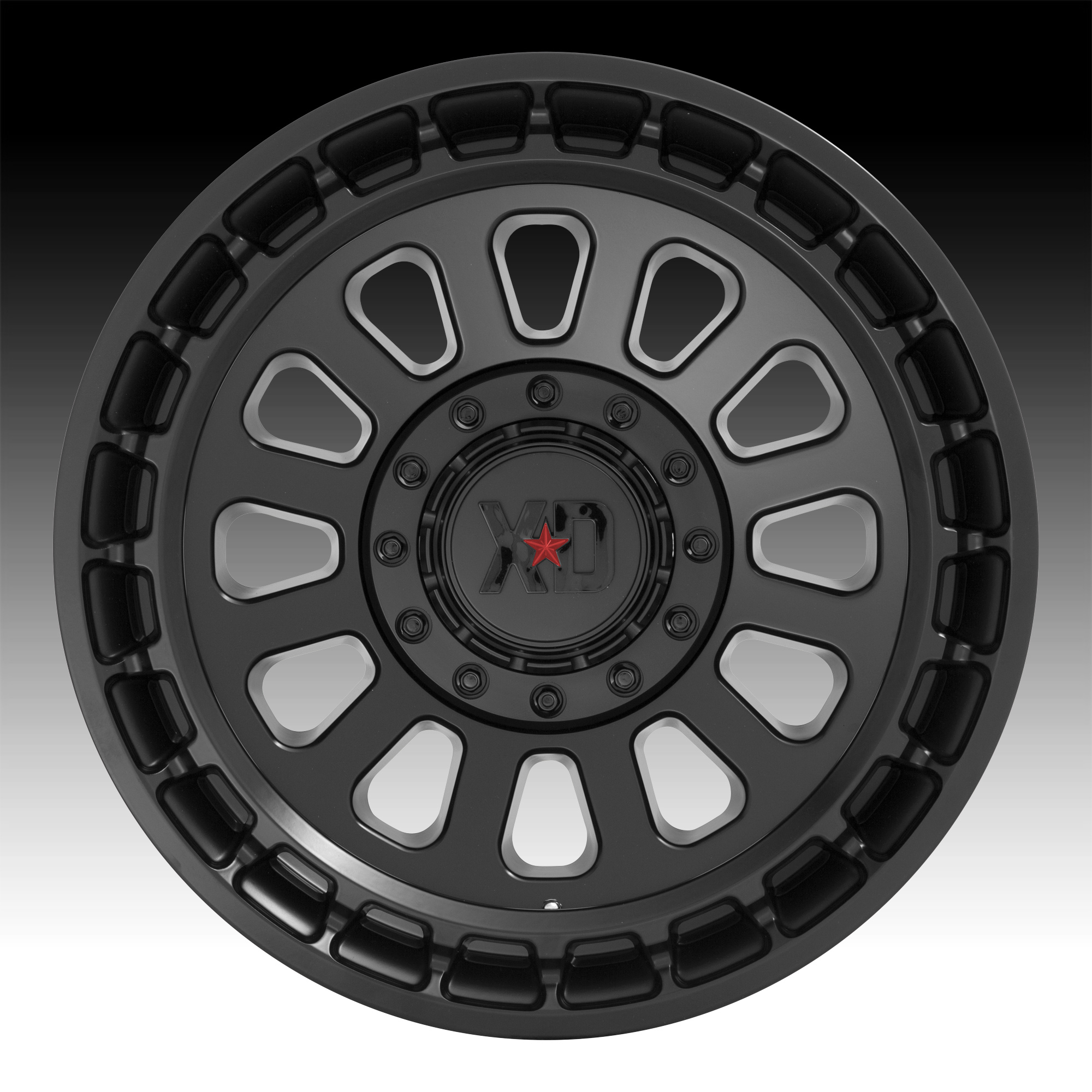 Kmc Xd Series Xd Omega Satin Black Custom Wheels Rims Xd Omega Xd Series By Kmc