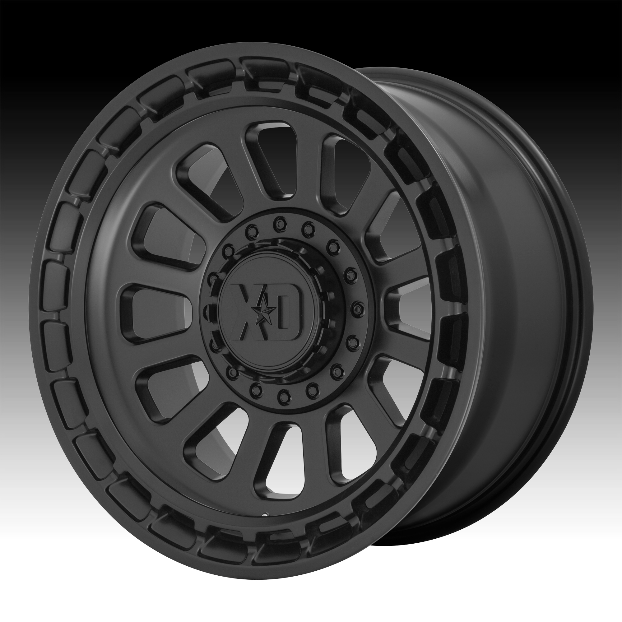 XD Series XD856 Omega Satin Black Custom Wheels Rims XD856