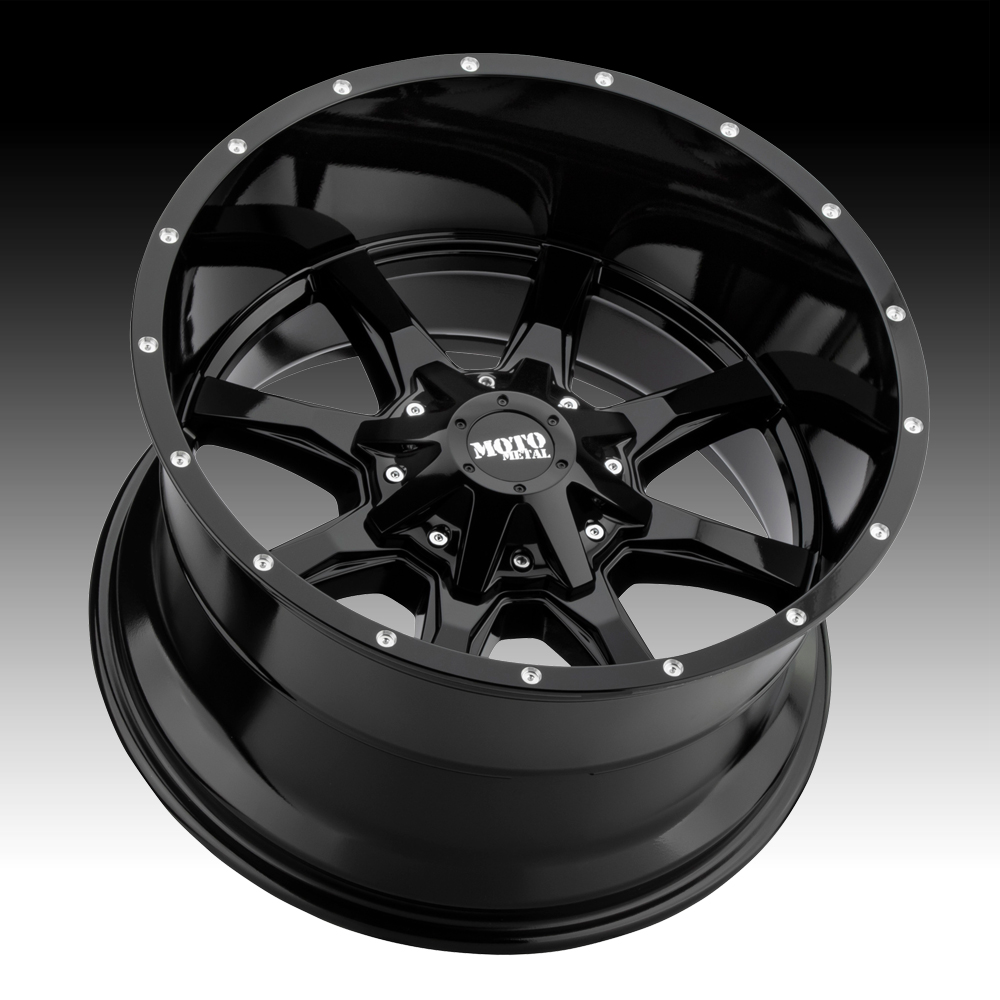 Moto Metal MO970 Gloss Black Custom Wheels Rims - MO970 - Moto