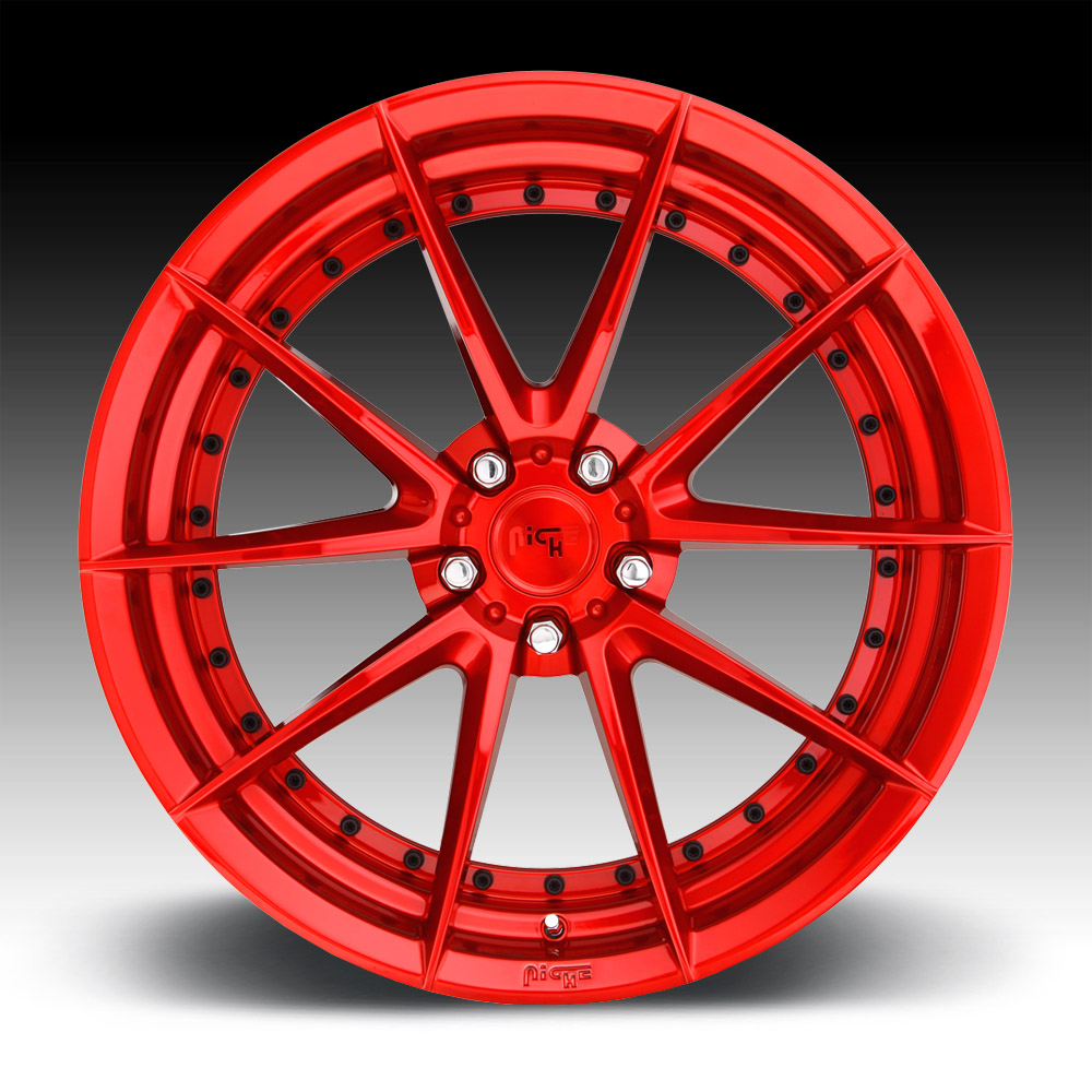 Niche Sector M213 Candy Red Custom Wheels Rims - M213 / Sector - Niche ...