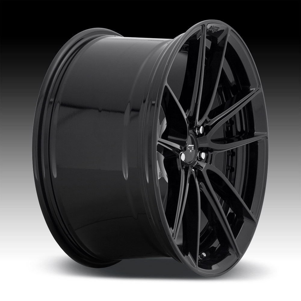 Niche DFS M223 Gloss Black Custom Wheels Rims - M223 / DFS - Niche Road