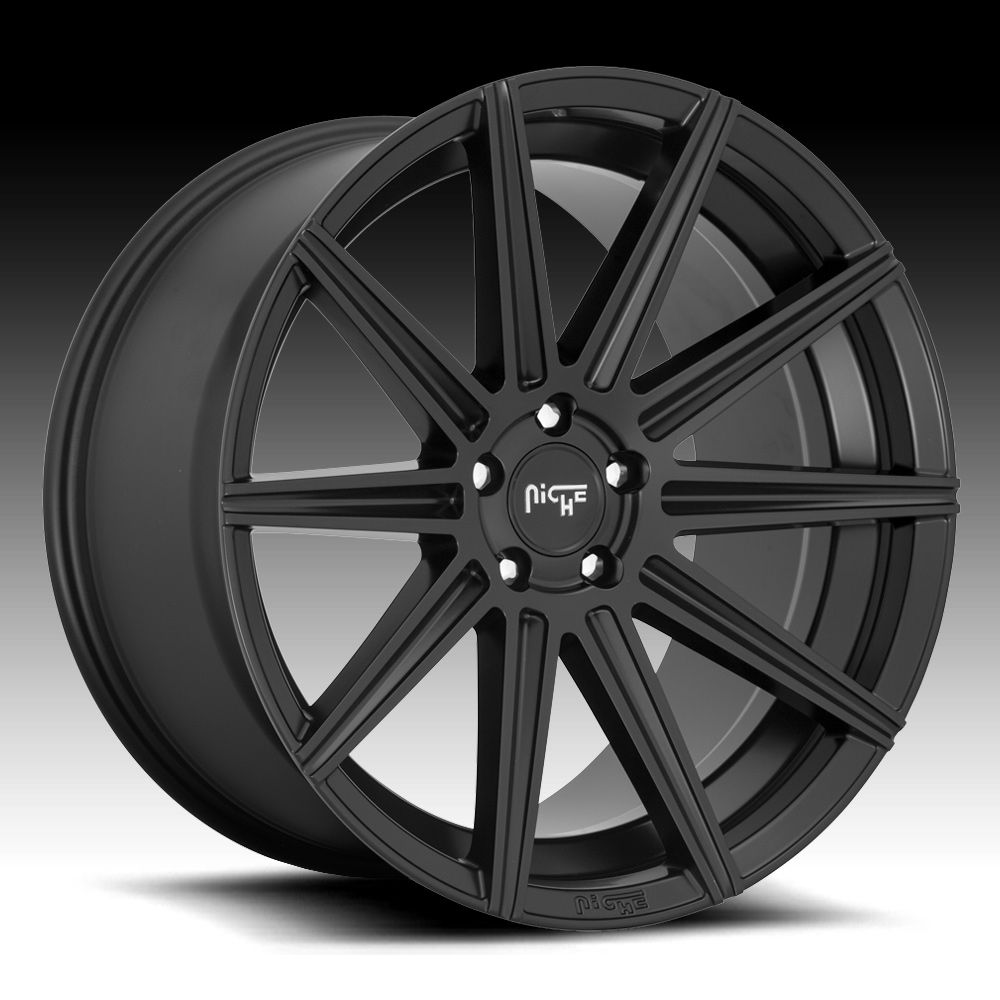 Niche Tifosi M242 Satin Black Custom Wheels Rims - M242   Tifosi 