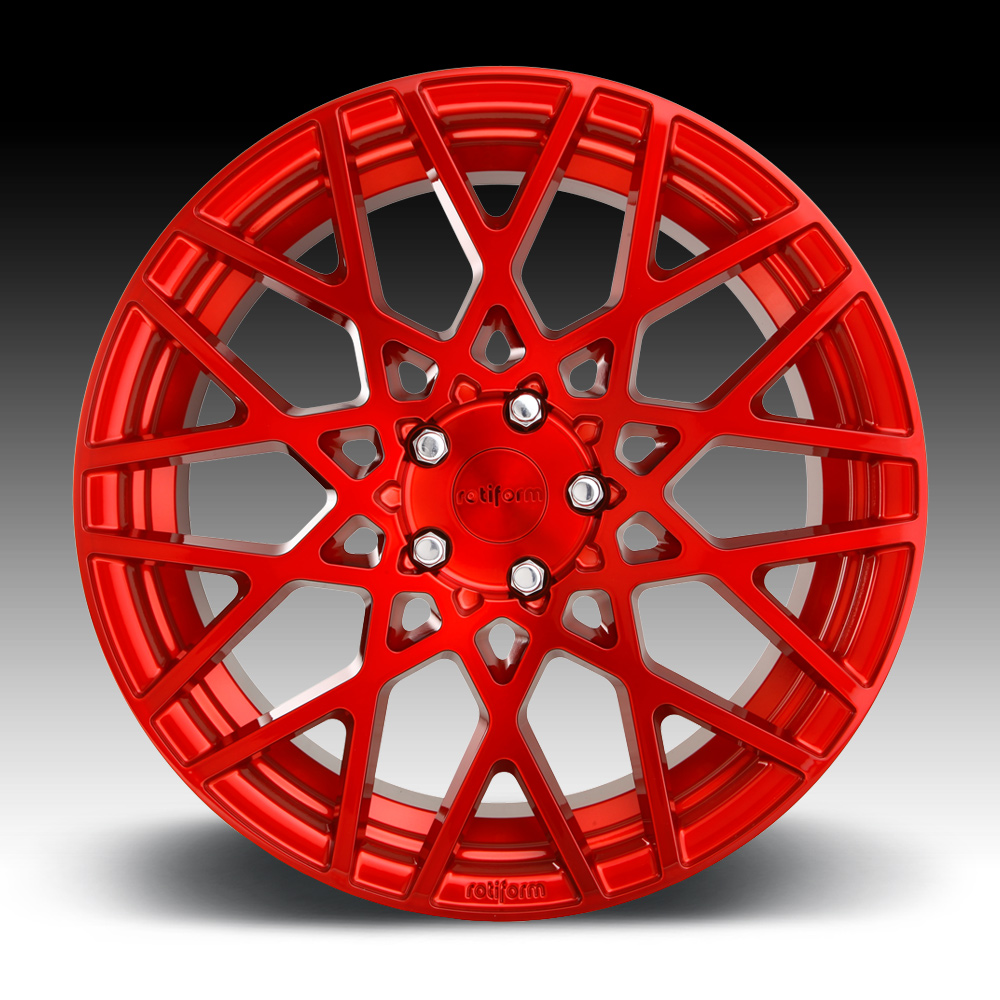 Rotiform Blq R109 Candy Red Custom Wheels Rims - Blq   R109 - Rotiform 