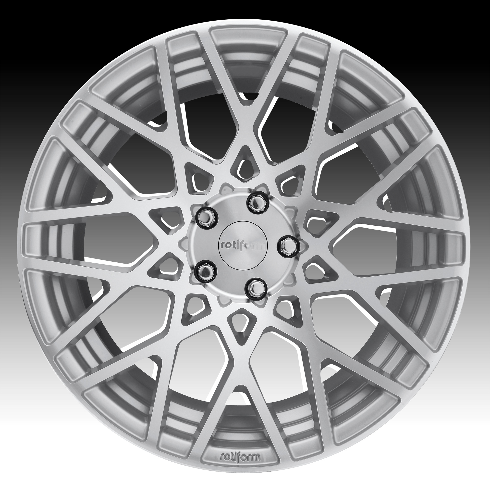 Rotiform Blq R110 Machined Silver Custom Wheels Rims Blq R110