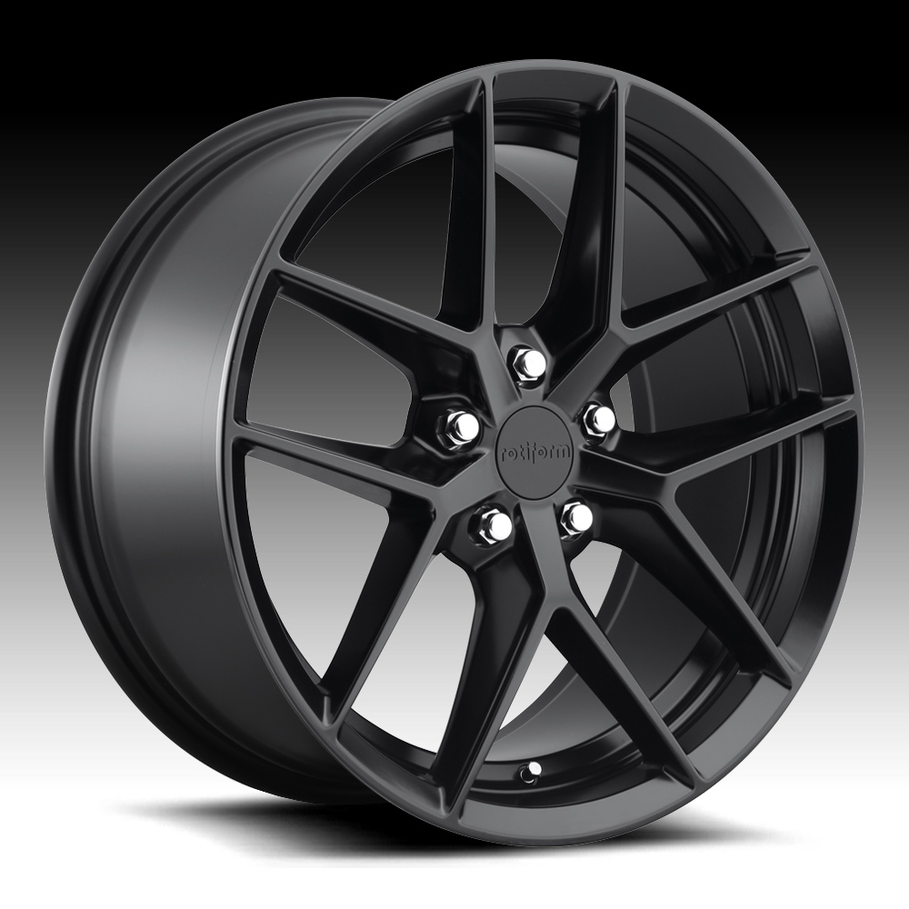 Rotiform FLG R134 Matte Black Custom Wheels Rims FLG R134