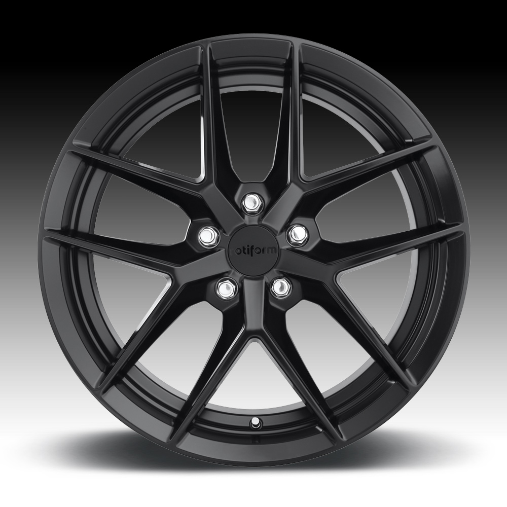 Rotiform FLG R134 Matte Black Custom Wheels Rims FLG R134