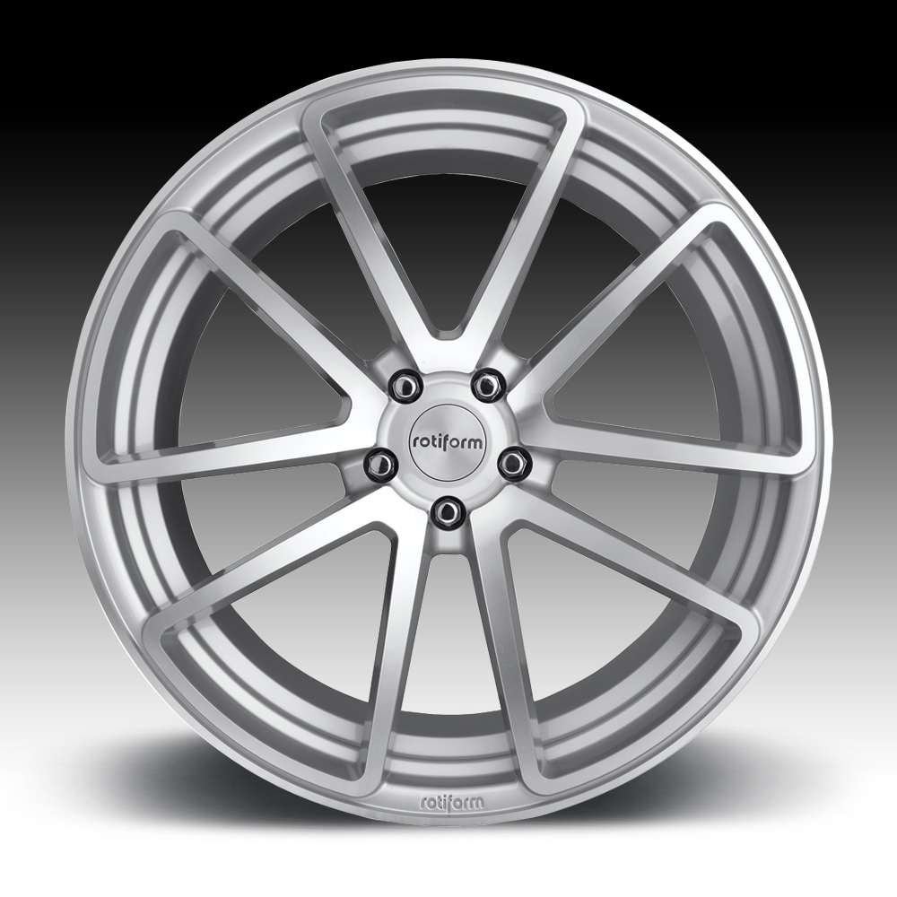 ROTIFORM R120 SPF 18x8.5 5x112 45 Offset - Gloss Silver Machined Wheel