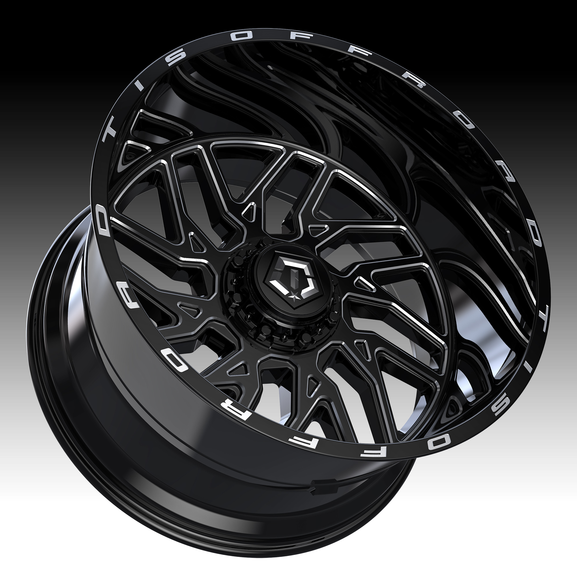 Tis Wheels Bm Gloss Black Milled Custom Wheels Rims Bm Tis Custom Wheels Rims Custom