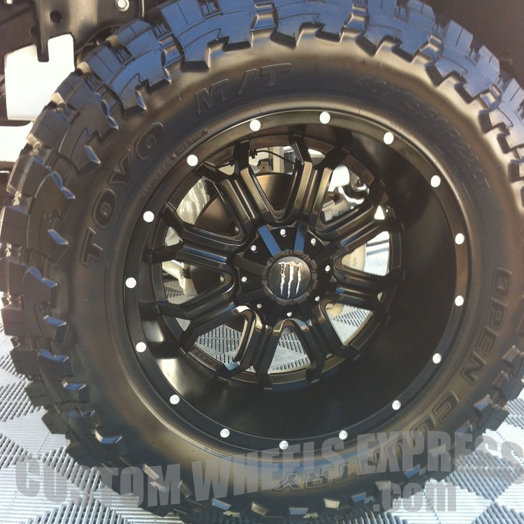 TIS 535B TISM35 Satin Black Custom Rims Wheels - TIS Custom Wheels Rims