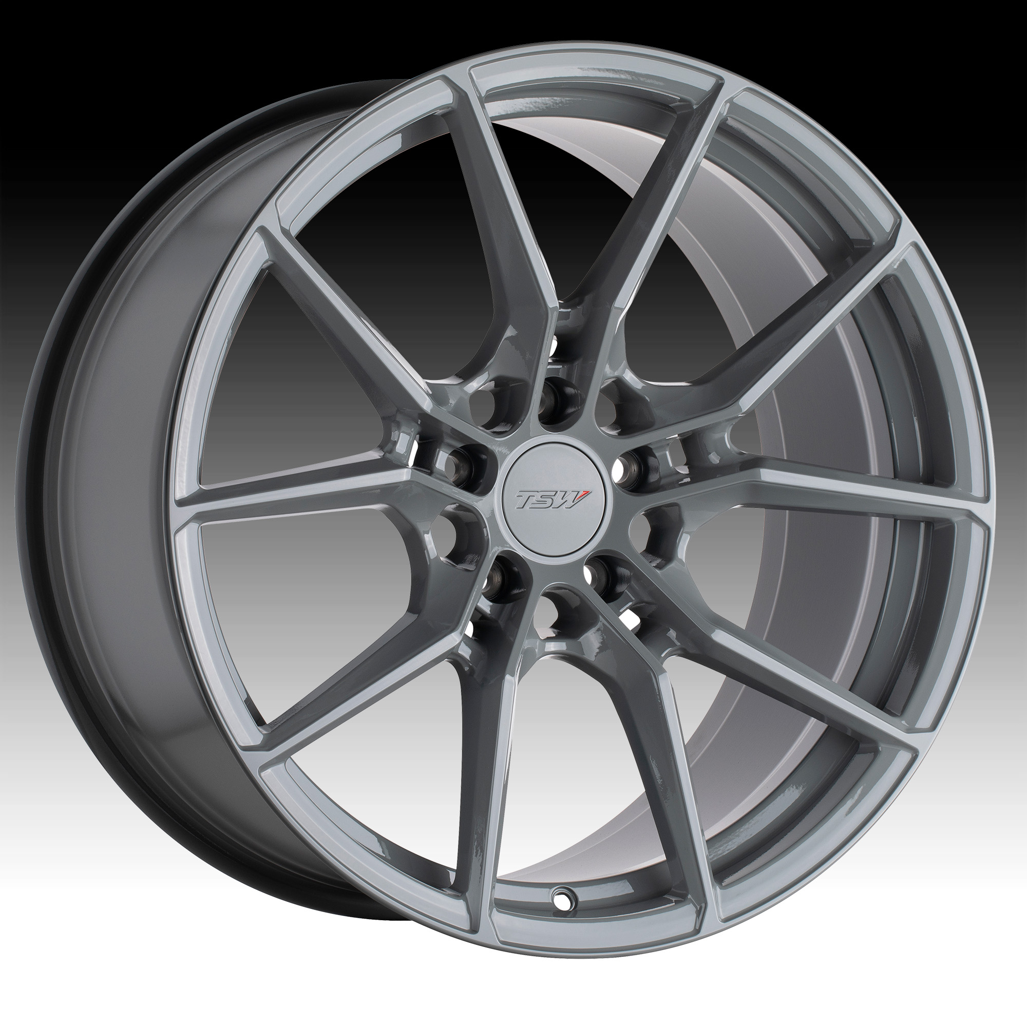 TSW Neptune Battleship Gray Custom Truck Wheels - Neptune (FFT) - TSW ...