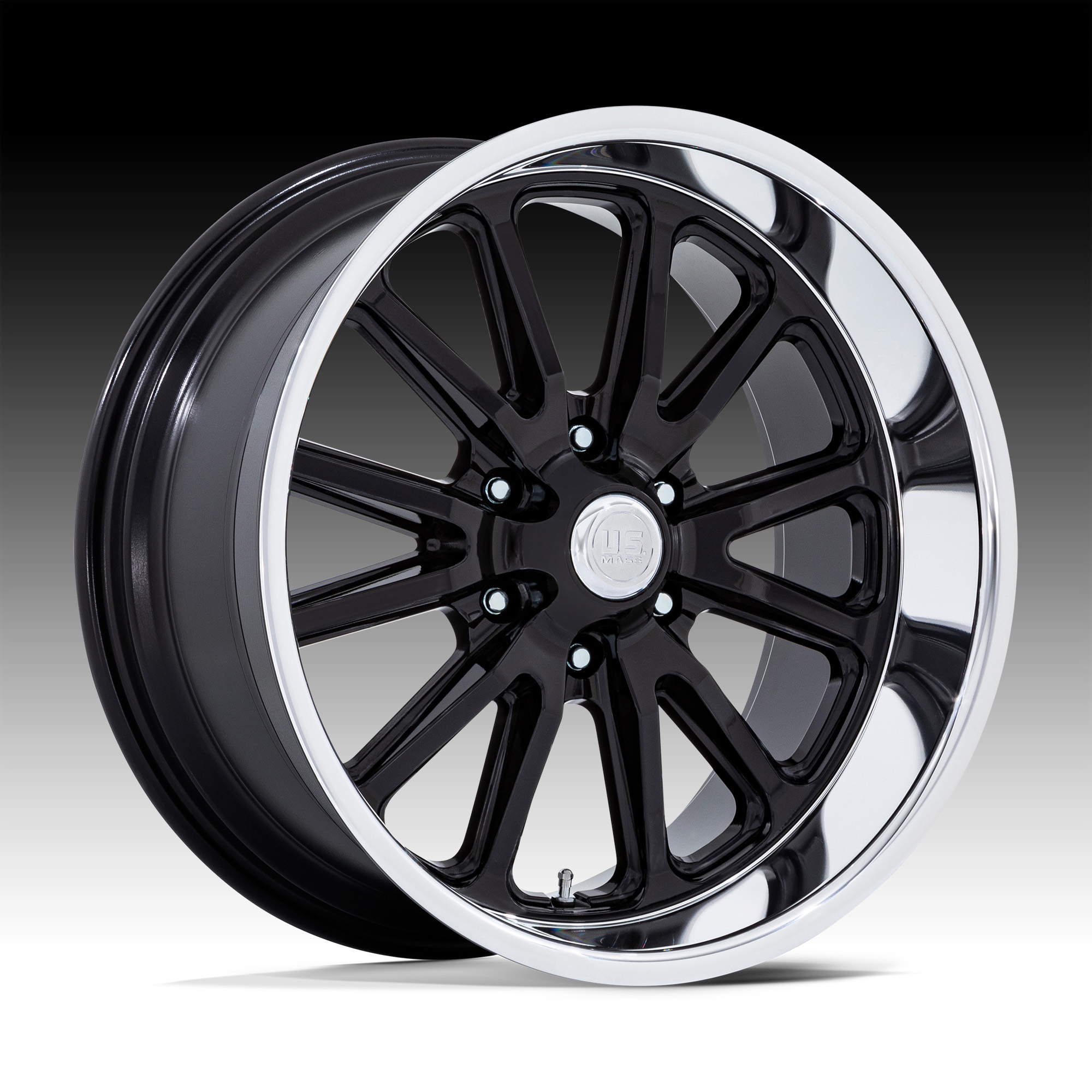 US Mags Rambler 6 UC145BD Gloss Black Custom Wheels - UC145BD / Rambler ...