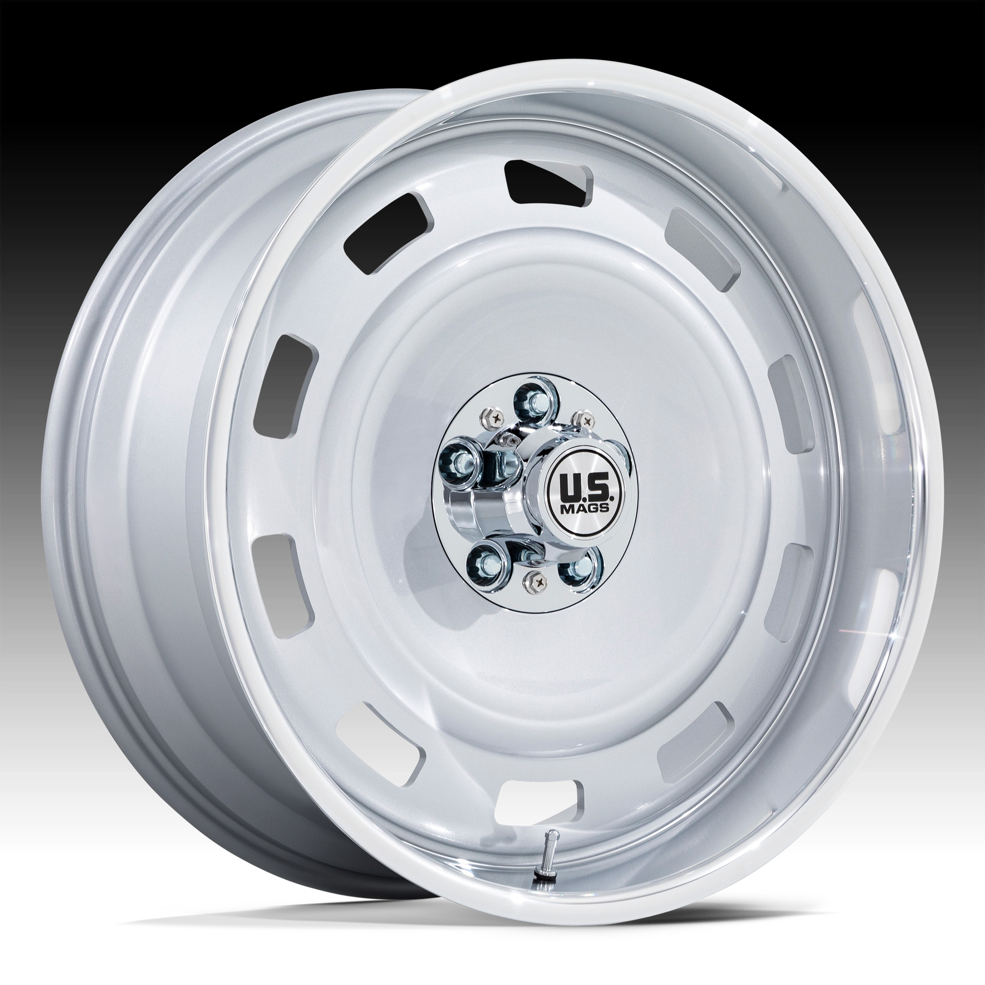 US Mags Scottsdale UC143SD Silver Custom Wheels UC143SD / Scottsdale