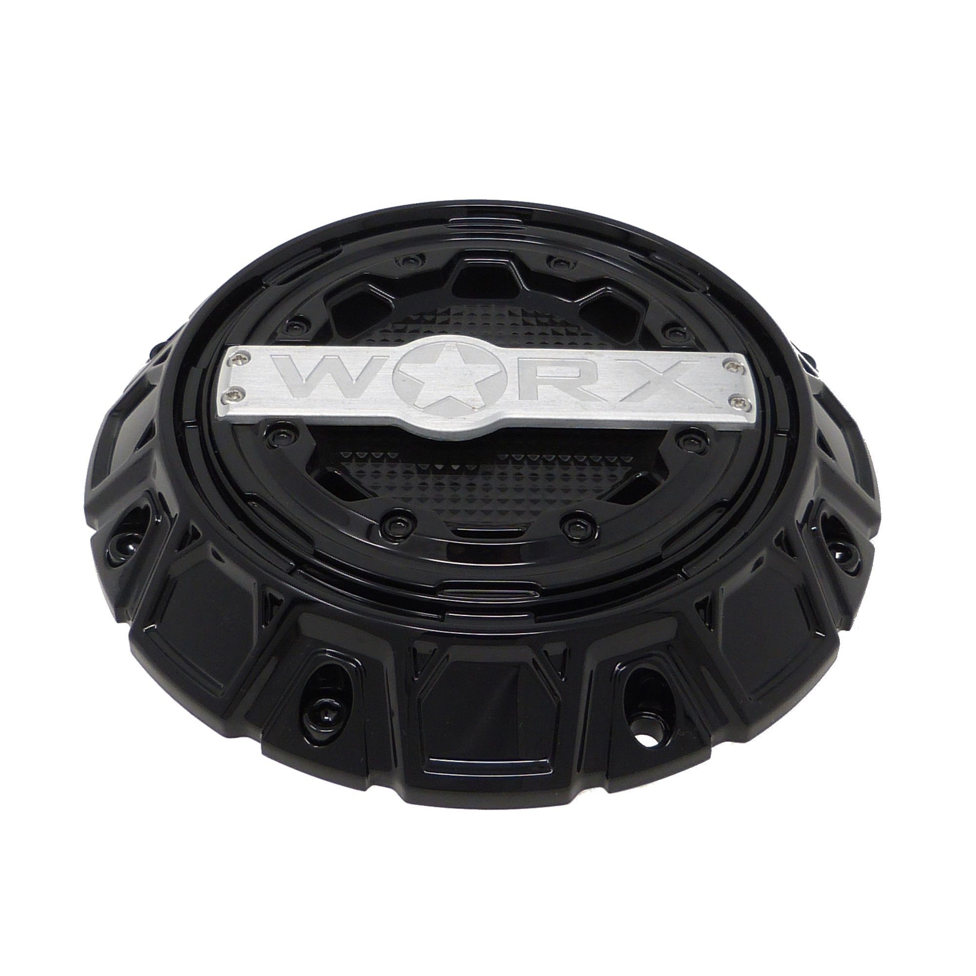 WRX 0056BK Worx Alloy Gloss Black 5 6 Lug Center Cap WRX