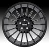 American Racing AR934 Fastlane Gloss Black Custom Wheels Rims 3