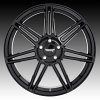 American Racing AR935 Redline Gloss Black Custom Wheels Rims 3