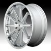 Asanti Black Label ABL-29 Emperor Brushed Silver Chrome Lip Custom Wheels Rims 2