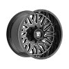 Fittipaldi Off Road FA07 Gloss Black Milled Custom Truck Wheels 13