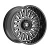 Fittipaldi Off Road FA07 Gloss Black Milled Custom Truck Wheels 10