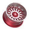 Fittipaldi Off Road FA07 Machied Red Custom Truck Wheels 5