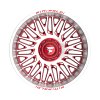 Fittipaldi Off Road FA07 Machied Red Custom Truck Wheels 6