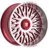 Fittipaldi Off Road FA07 Machied Red Custom Truck Wheels 10