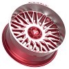 Fittipaldi Off Road FA07 Machied Red Custom Truck Wheels 11