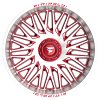 Fittipaldi Off Road FA07 Machied Red Custom Truck Wheels 12