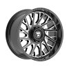 Fittipaldi Off Road FA08 Gloss Black Milled Custom Truck Wheels 4